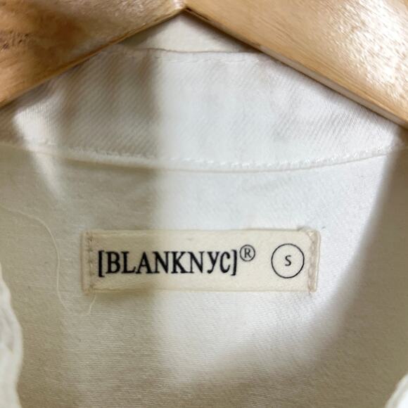 BLANKNYC x FREE PEOPLE Head In The Clouds Denim Jumpsuit White {3H33} - Picture 6 of 7